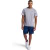 Head Men’s Anchor Short, Standard Fit, Lightweight, Performance Interlock Stretch with Heathered Texture(Navy)