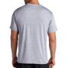 Head Men’s Apexnext Crewneck T-Shirt, Standard Fit, Midweight Stretch Flex Motion Performance Material(Sleet Heather)