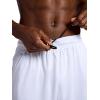 Head Men’s Athlosphere Short, Standard Fit, 7” Inseam, Stretch Midweight Material(Stark White)