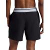 Head Men’s Court Crafters Short, Standard Fit, 7” Inseam, Lightweight Moisture-Wicking Material(Black)
