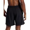 Head Men’s Crosscourt Short, Standard Fit, 7” Inseam, Stretch Lightweight Material, Moisture-Wicking(Black)