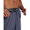 Head Men’s Crosscourt Short, Standard Fit, 7” Inseam, Stretch Lightweight Material, Moisture-Wicking(Cool Grey)