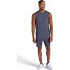 Head Men’s Crosscourt Short, Standard Fit, 7” Inseam, Stretch Lightweight Material, Moisture-Wicking(Cool Grey)