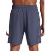 Head Men’s Crosscourt Short, Standard Fit, 7” Inseam, Stretch Lightweight Material, Moisture-Wicking(Cool Grey)