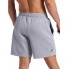 Head Men’s Deuce Short, Standard Fit, 7” Inseam, Breathable Mesh Fabric(Sleet)