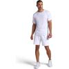 Head Men’s Deuce Short, Standard Fit, 7” Inseam, Breathable Mesh Fabric(Stark White)