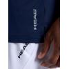 Head Men’s Doubles Hypertek Performance Scoopneck Tanktop, Relaxed Fit, Moisture-Wicking Cool Touch Material(Navy)