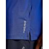 Head Men’s Doubles Hypertek Performance Scoopneck Tanktop, Relaxed Fit, Moisture-Wicking Cool Touch Material(Royal)