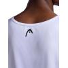 Head Men’s Doubles Hypertek Performance Scoopneck Tanktop, Relaxed Fit, Moisture-Wicking Cool Touch Material(Stark White)