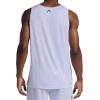 Head Men’s Doubles Hypertek Performance Scoopneck Tanktop, Relaxed Fit, Moisture-Wicking Cool Touch Material(Stark White)