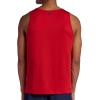 Head Men’s Doubles Hypertek Performance Scoopneck Tanktop, Relaxed Fit, Moisture-Wicking Cool Touch Material(True Red)