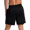 Head Men’s Elevate Essence Short, Standard Fit, 7” Inseam, Stretch Midweight Micro Pique Scuba Material(Black)