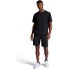 Head Men’s Elite Flex Short Sleeve Waffle Tech Crewneck T-Shirt, Relaxed Fit, Midweight Material(Black)