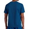 Head Men’s Elite Flex Short Sleeve Waffle Tech Crewneck T-Shirt, Relaxed Fit, Midweight Material(Poseidon)