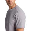 Head Men’s Elite Flex Short Sleeve Waffle Tech Crewneck T-Shirt, Relaxed Fit, Midweight Material(Sleet)