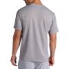 Head Men’s Elite Flex Short Sleeve Waffle Tech Crewneck T-Shirt, Relaxed Fit, Midweight Material(Sleet)