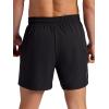 Head Men’s Endurance Short, Standard Fit, 5” Inseam, Lightweight Stretch Moisture-Wicking Material(Black)