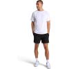 Head Men’s Endurance Short, Standard Fit, 5” Inseam, Lightweight Stretch Moisture-Wicking Material(Black)