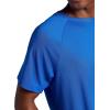 Head Men’s Flex Raglan Crewneck T-Shirt, Standard Fit, Lightweight and Breathable Grid Mesh(Supreme Blue)