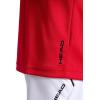 Head Men’s Flex Raglan Crewneck T-Shirt, Standard Fit, Lightweight and Breathable Grid Mesh(True Red)