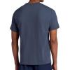 Head Men’s Graphic Crewneck T-Shirt, Standard Fit, Soft Cotton-Polyester Jersey Material(Cool Grey)