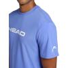 Head Men’s Graphic Crewneck T-Shirt, Standard Fit, Soft Cotton-Polyester Jersey Material(Persian Jewel)