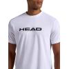 Head Men’s Graphic Crewneck T-Shirt, Standard Fit, Soft Cotton-Polyester Jersey Material(Stark White)