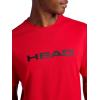 Head Men’s Graphic Crewneck T-Shirt, Standard Fit, Soft Cotton-Polyester Jersey Material(True Red)