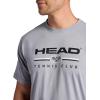 Head Men’s Graphic Crewneck T-Shirt, Standard Fit, Soft Midweight Cotton-Polyester Material(Sleet-tennis Club)