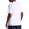 Head Men’s Graphic Crewneck T-Shirt, Standard Fit, Soft Midweight Cotton-Polyester Material(Stark White-logo)