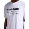 Head Men’s Graphic Crewneck T-Shirt, Standard Fit, Soft Midweight Cotton-Polyester Material(Stark White-tennis Club)