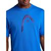 Head Men’s Graphic Crewneck T-Shirt, Standard Fit, Soft Midweight Cotton-Polyester Material(Supreme Blue)