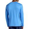 Head Men’s Guard Long Sleeve Crewneck Top, Relaxed Fit, Stretch Midweight Material(Sky Heather)