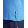 Head Men’s Guard Long Sleeve Crewneck Top, Relaxed Fit, Stretch Midweight Material(Sky Heather)