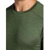 Head Men’s Guard Long Sleeve Crewneck Top, Relaxed Fit, Stretch Midweight Material(Swiss Army Green Heather)