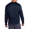 Head Men’s Heat French Terry Crewneck Long Sleeve Top, Standard Fit, Midweight Material(Navy Heather)