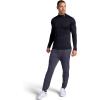 Head Men’s Long Sleeve Training Mock Neck Top, Standard Fit, Stretchy Midweight Material(Black)