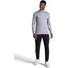 Head Men’s Long Sleeve Training Mock Neck Top, Standard Fit, Stretchy Midweight Material(Sleet Heather)