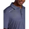 Head Men’s Mastery Polo Shirt, Standard Fit, Stretch Midweight Material(Cool Grey)
