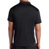 Head Men’s Match Polo Shirt, Standard Fit, Stretch Midweight Material(Black)