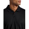 Head Men’s Net Point Polo Shirt, Standard Fit, Lightweight Performance Pique Material(Black)