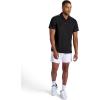 Head Men’s Net Point Polo Shirt, Standard Fit, Lightweight Performance Pique Material(Black)