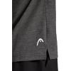 Head Men’s Net Point Polo Shirt, Standard Fit, Lightweight Performance Pique Material(Charcoal Heather)