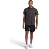Head Men’s Net Point Polo Shirt, Standard Fit, Lightweight Performance Pique Material(Charcoal Heather)