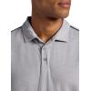 Head Men’s Net Point Polo Shirt, Standard Fit, Lightweight Performance Pique Material(Grey Heather)