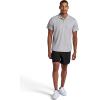 Head Men’s Net Point Polo Shirt, Standard Fit, Lightweight Performance Pique Material(Grey Heather)