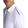 Head Men’s Net Point Polo Shirt, Standard Fit, Lightweight Performance Pique Material(Stark White)