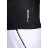 Head Men’s Overgrip Short Sleeve Crewneck T-Shirt, Standard Fit, Stretch Lightweight Material(Black)