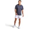 Head Men’s Overgrip Short Sleeve Crewneck T-Shirt, Standard Fit, Stretch Lightweight Material(Cool Grey)
