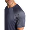 Head Men’s Overgrip Short Sleeve Crewneck T-Shirt, Standard Fit, Stretch Lightweight Material(Cool Grey)